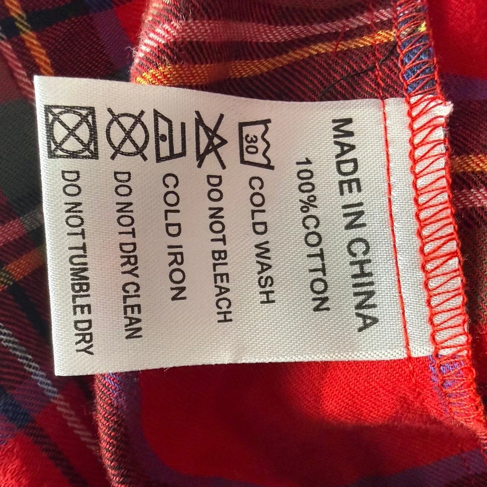 Ivy City Co Boys John Shirt Madeline Holiday Plaid Red Button Down 9/10 NEW